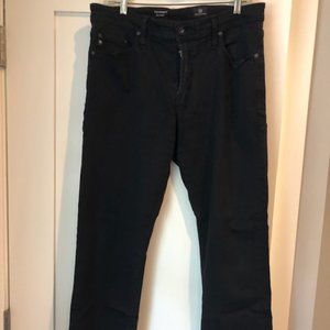 Men's Black AG jeans  33 x 32